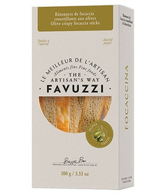 Favuzzi Olive Crispy Focaccia Sticks