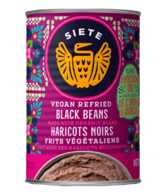 Siete Vegan Refried Black Beans