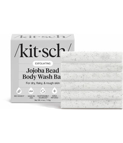 Kitsch Exfoliating Jojoba Bead Body Wash Bar