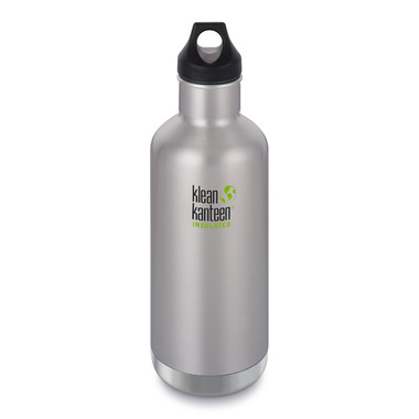 Buy Klean Kanteen Insulated Classic Bottle with Loop Cap Brushed ...