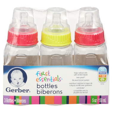 gerber baby bottle nipples