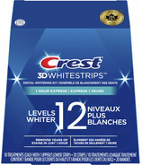 Crest bandes Whitestrips 3D White Express 1 heure