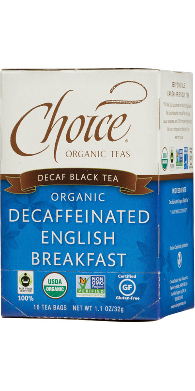 Buy Choice Organic Teas Decaffeinated English Breakfast Tea At Wellca