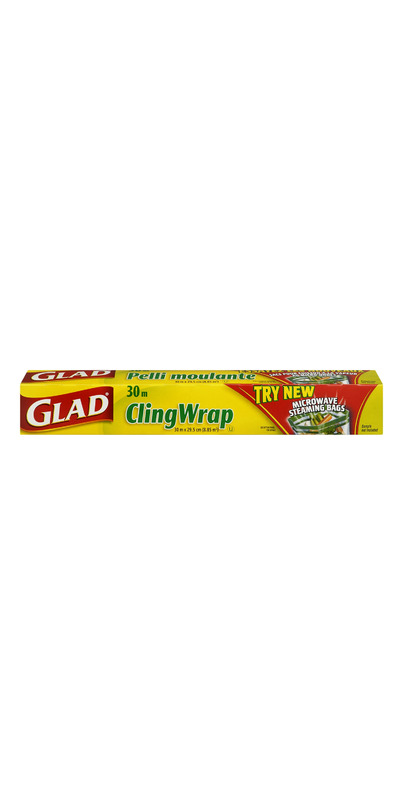 glad cling wrap microwave safe