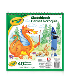 Crayola 9inch x 9inch Sketchbook 
