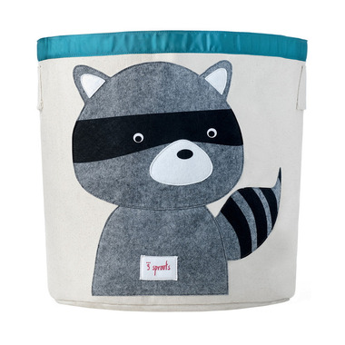 3 Sprouts Storage Bin Raccoon 3 Sprouts Storage Bin Raccoon