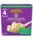 Annie's Homegrown Macaroni & Cheese Shells & White Cheddar Case