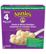 Annie's Homegrown Coquilles au cheddar Blanc