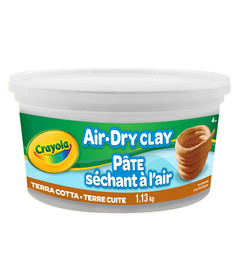 image of Crayola Air Dry Clay Terra Cotta with sku:334485