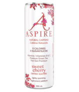 Aspire Healthy Energy Lightly Sparkling Beverage Sweet Cherry