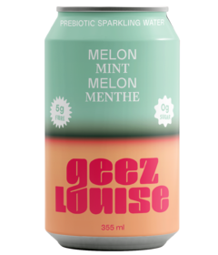 Geez Louise Sparkling Water Melon Mint