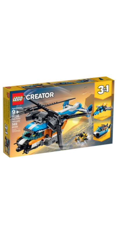 Buy LEGO Creator Twin-Rotor Helicopter at Free Shipping