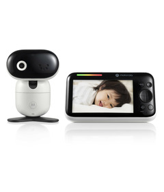Motorola PIP1610 Connect Wi-Fi HD Motorized Smart Baby Monitor White