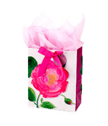 Hallmark Medium Gift Bag with Tissue Paper Pink Rose