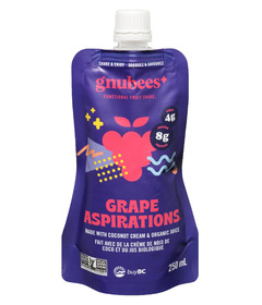 gnubees+ Functional Fruit Shake Grape Aspiration