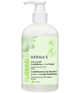 image of Derma E Ramos 2-In-1 Curl Conditioner + Co-Wash with sku:292873