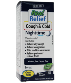 Homeocan Sirop contre la toux et le rhume, formule de nuit