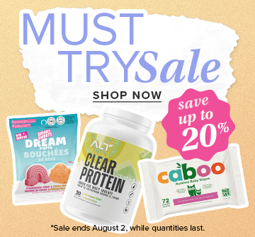 save up to 20% on must try sale