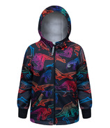 Therm Kids All-Weather Hoodie Neon Dino