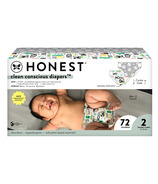 The Honest Company Club Box Diapers Pandas and Barnyard Babies