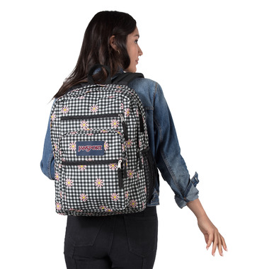 gingham daisy jansport backpack