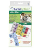 PharmaSystems Planificateur hebdomadaire de pilules & Vitamines - Trois fois par jour