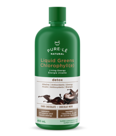 Pure-le Natural Liquid Greens Chlorophyll Chocolate