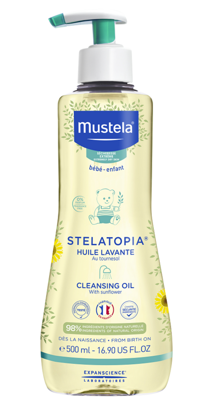 Mustela Stelatopia Baby Cleansing Oil