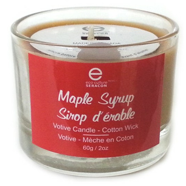 Seracon Maple Votive Candle with Cotton Wick Seracon Maple Votive Candle with Cotton Wick