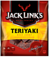 Jack Link's viande séchée au bœuf teriyaki