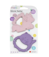 Melii Silicone Teether Unicorn + Cat