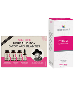 Wild Rose Detox & Herbasante Lymphatic Drainage Bundle