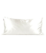 Kitsch Satin King Pillowcase Ivory