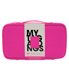 MYTAGALONGS Framework Rectangle Hanging Toiletry Hot Pink