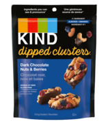 KIND Dipped Clusters Noisettes au chocolat noir & Berries