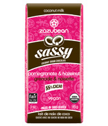zazubean Sassy Pomegranate & Hazelnut 55% Chocolate