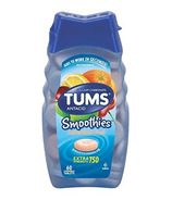 Tums Extra Strength Smoothie Antacid pour le soulagement des brûlures Assorted Fruit