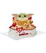 Hallmark Paper Wonder Pop Up Valentine's Day Card Star Wars Baby Yoda