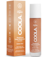 COOLA Rosilliance Tinted Moisturizer Organic Sunscreen SPF 30 Golden Hour