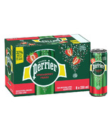 Perrier Sparkling Water Slim Cans Strawberry
