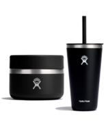 Hydro Flask Black Lunch Bundle