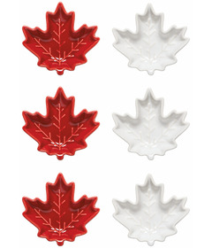 Now Designs By Danica Maple Leaf Pinch Bowls Set