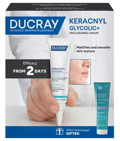 Ducray Keracnyl Glycolic+ Blackhead & Whitehead Spots Set
