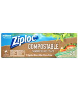 Sacs à sandwich compostables Ziploc