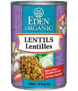 Lentilles en conserve Eden Organic avec oignon et feuille de laurier