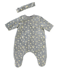 Corolle Doll Outfit Brille dans la Nuit Pyjamas and Headband Set