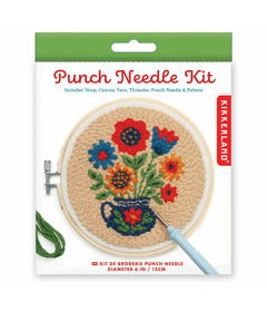 Kikkerland Flower Bouquet Punch Needle