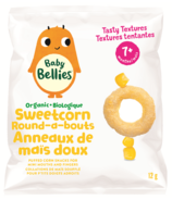 Little Bellies Baby Bellies Organic Sweetcorn Round-a-bouts Puffs
