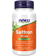 NOW Supplements Saffron Whole Herb 50mg