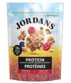 Jordans Protein Granola Clusters Mixed Berry